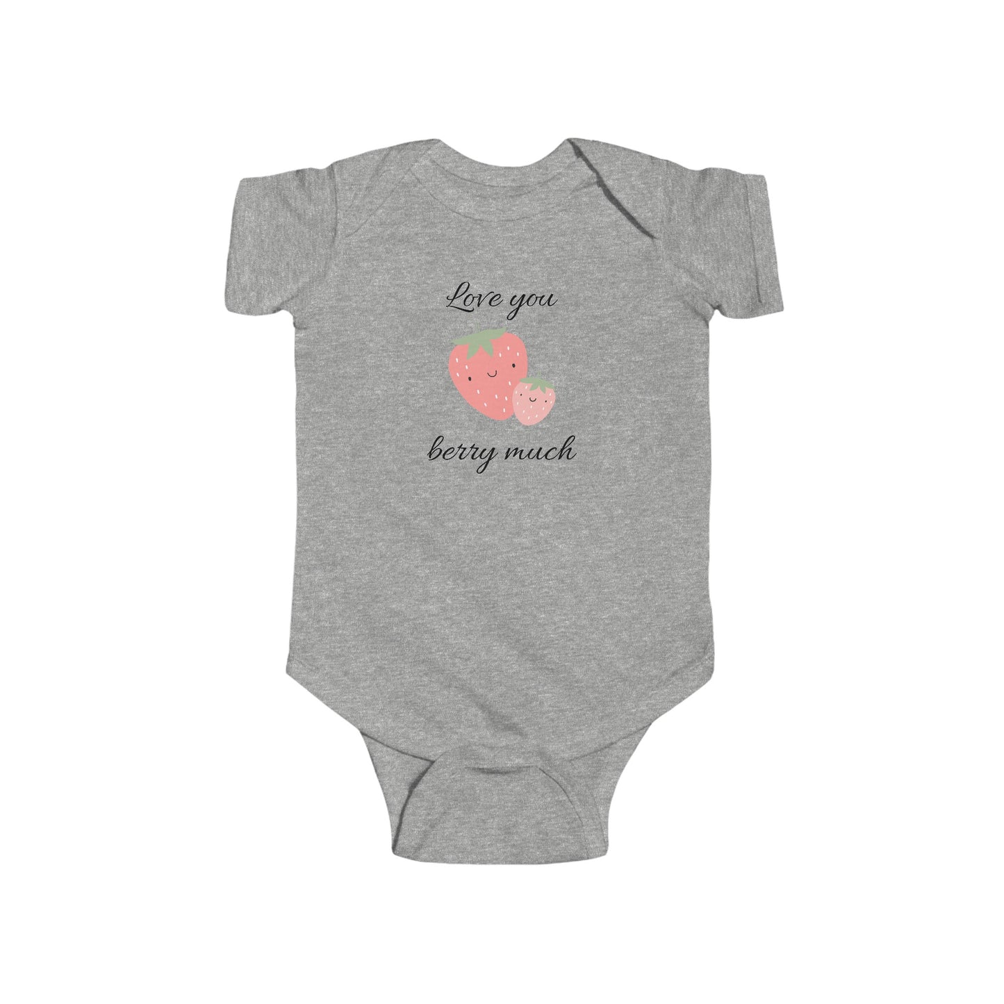 Love you berry much, Baby Bodysuit