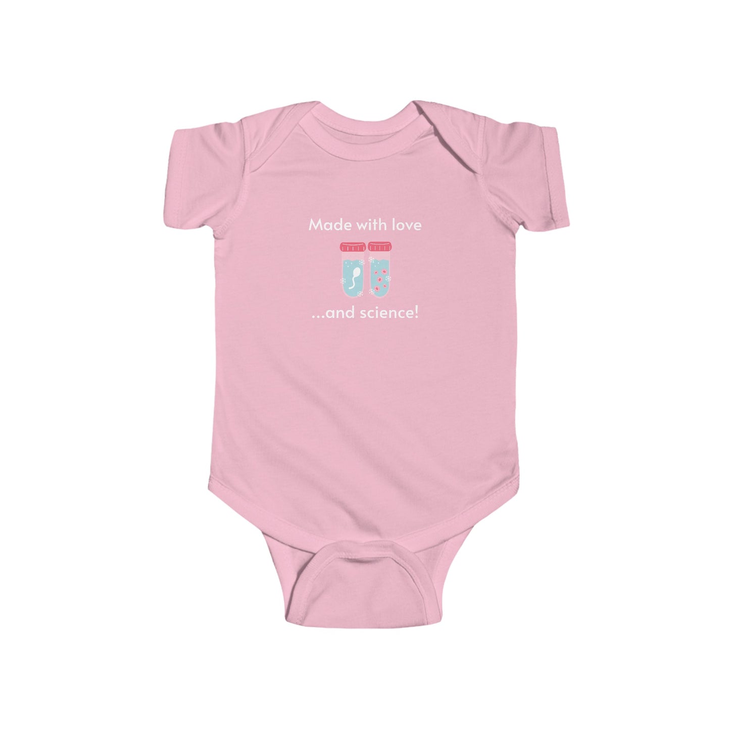 Made with love, and science! Baby Bodysuit