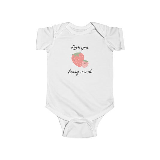 Love you berry much, Baby Bodysuit